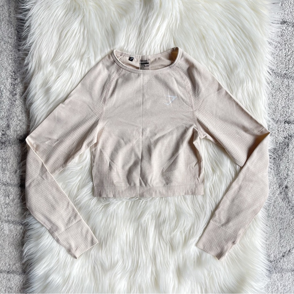 Gymshark long sleeve crop top